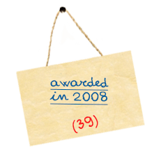 awarded in 2008