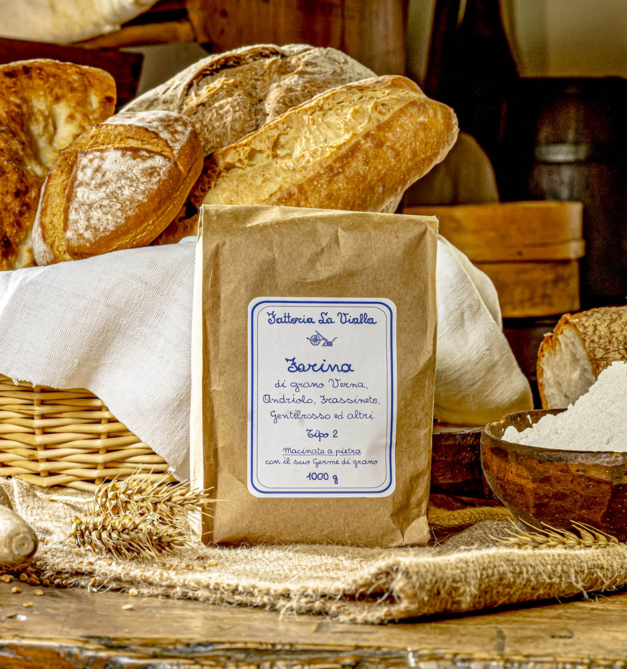 Semi Wholegrain Soft Wheat Flour