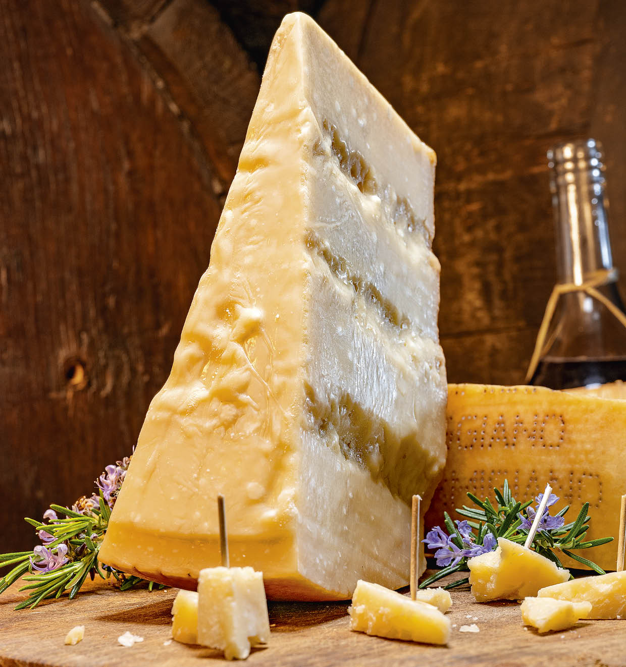 The Parmigiano Reggiano D.O.P.