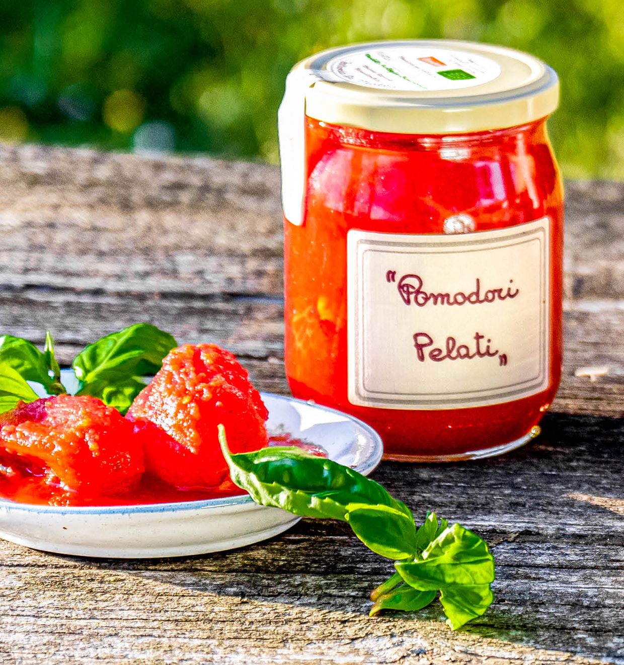 Geschälte Tomaten