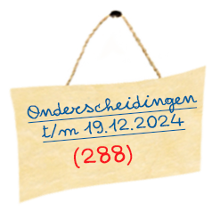 Onderscheidingen in 2024