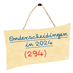 Onderscheidingen in 2024