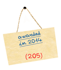 awarded in 2014